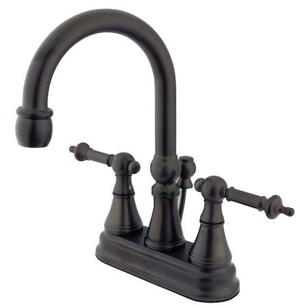 4 Centerset Bathroom Faucet, Oil Rubbed Bronze